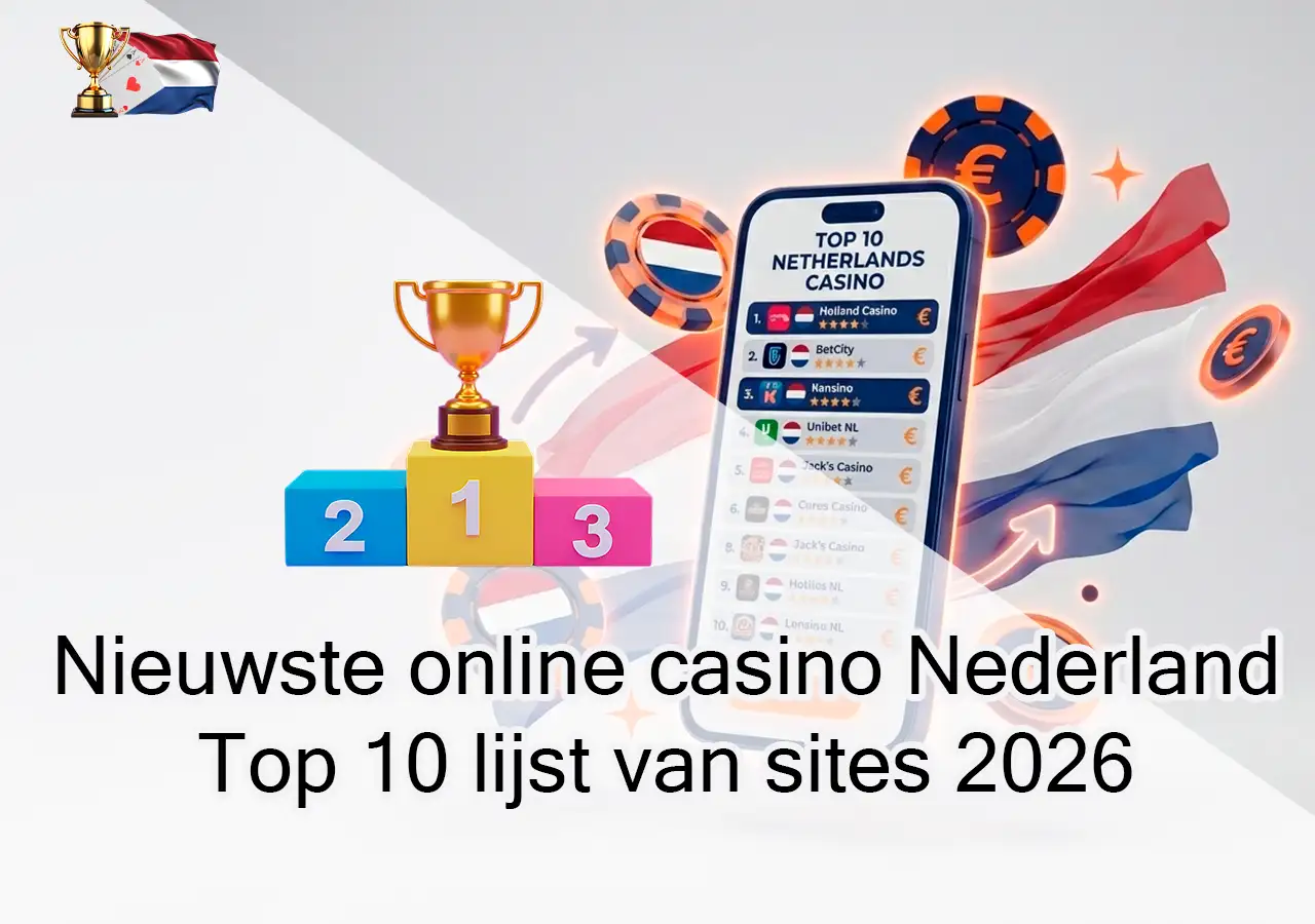 Top 10 nieuwste online casino’s in Nederland 2026