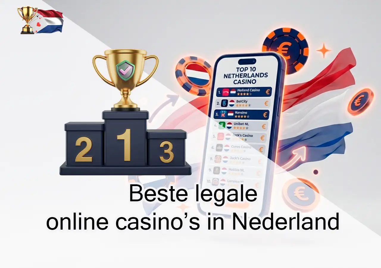 Beste legale online casino’s van Nederland