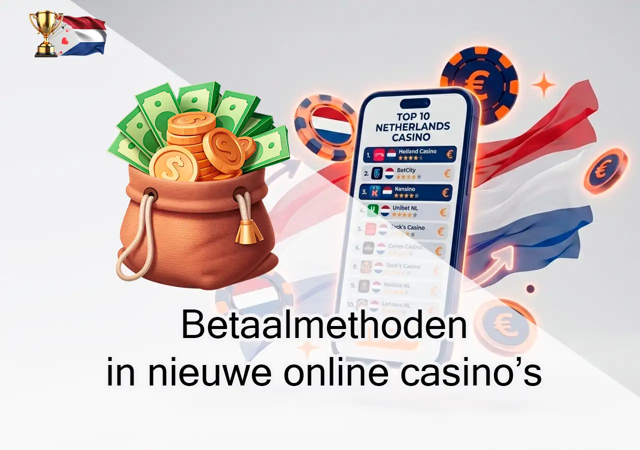 Betaalmethoden in nieuwe online casino’s